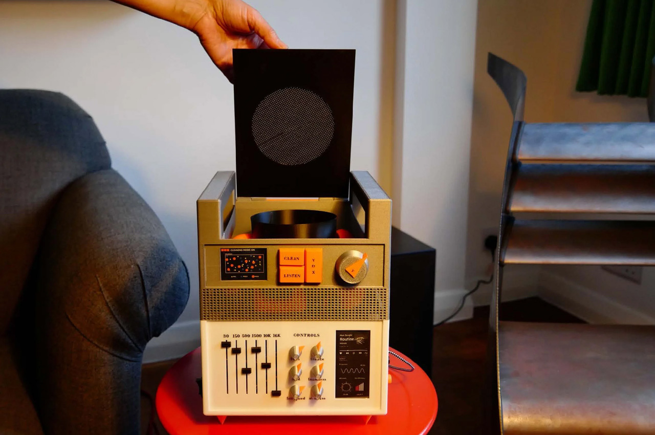 Vox Aeris，loudspeaker box，air cleaner，Digital，