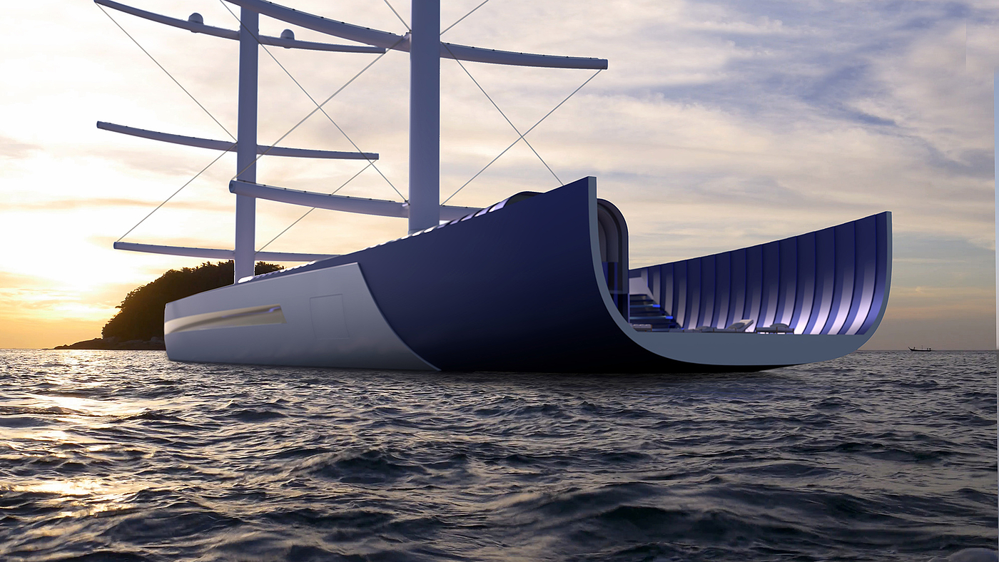 Sailing yacht，luxury，Artic，comfortable，