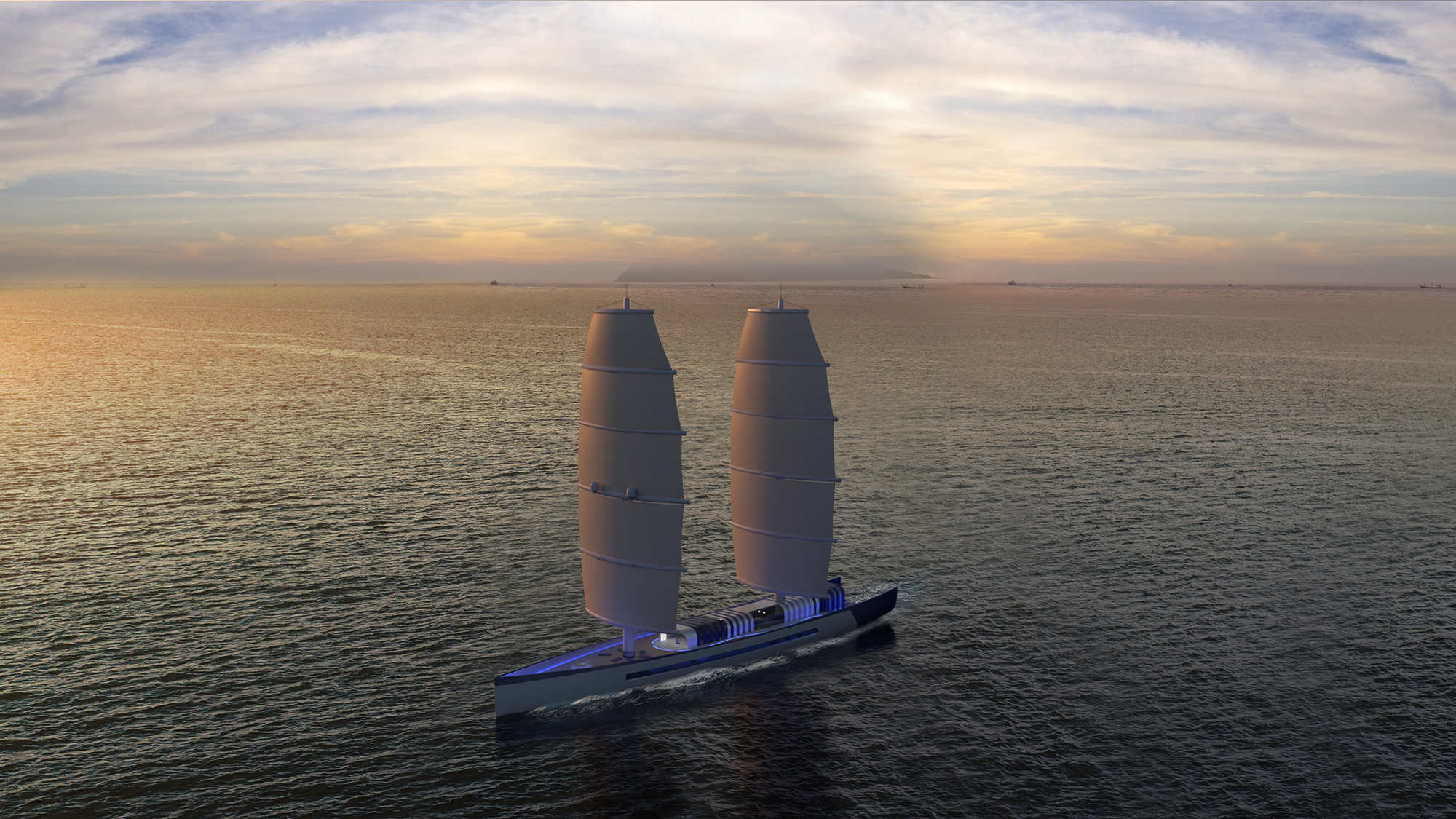 Sailing yacht，luxury，Artic，comfortable，