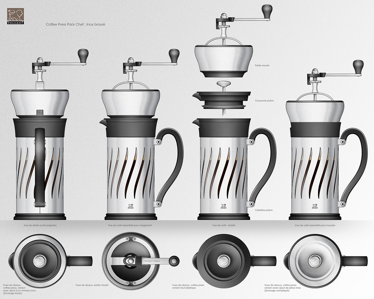 Contemporary design，coffee cup，Fine grinding，