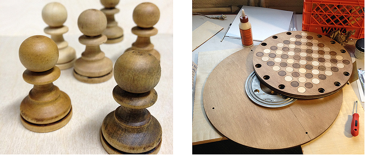 Chess，laser cutting ，woodiness，