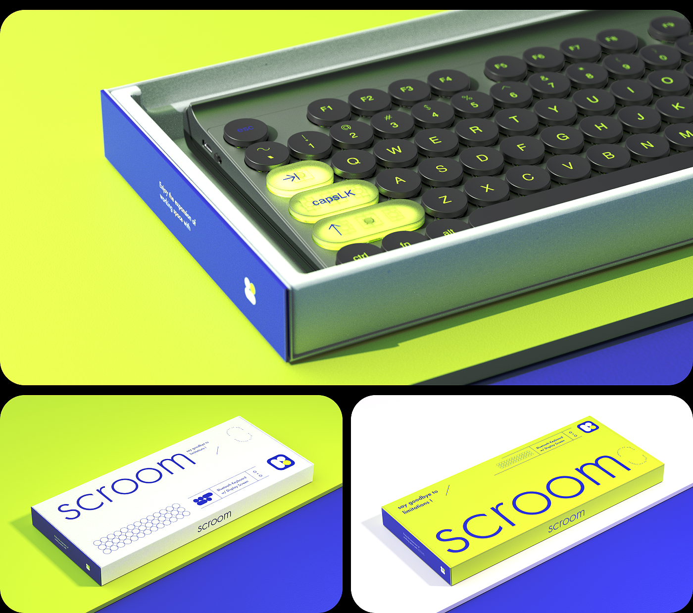 SCROOM，keyboard，monitor，Working equipment，
