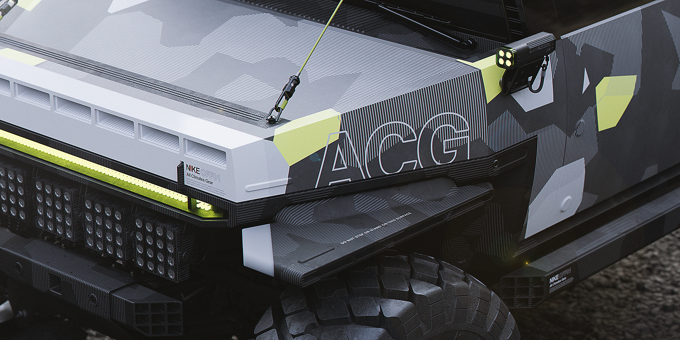 Off-road vehicle，Vehicle design，nike，Personal project，