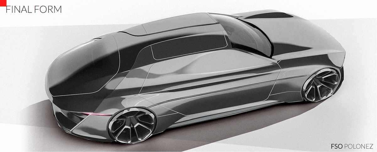 Polish brand，FSO，conceptual design，Automobile design，