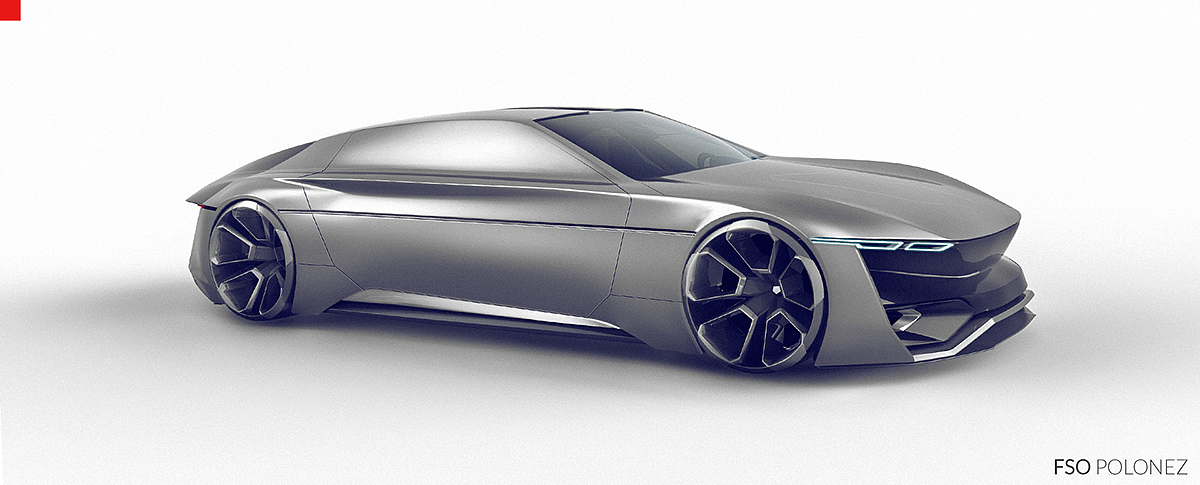 Polish brand，FSO，conceptual design，Automobile design，