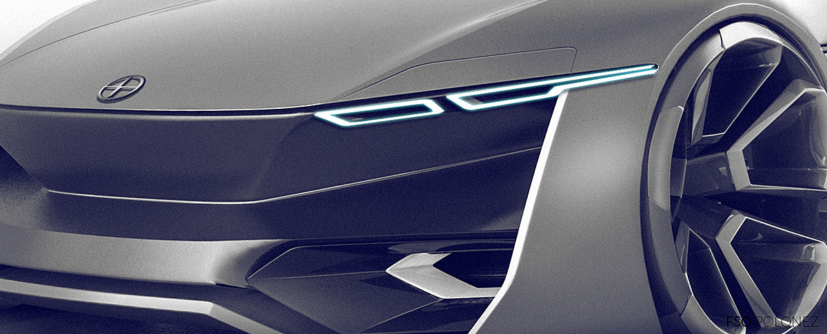 Polish brand，FSO，conceptual design，Automobile design，