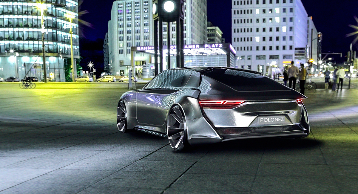 Polish brand，FSO，conceptual design，Automobile design，