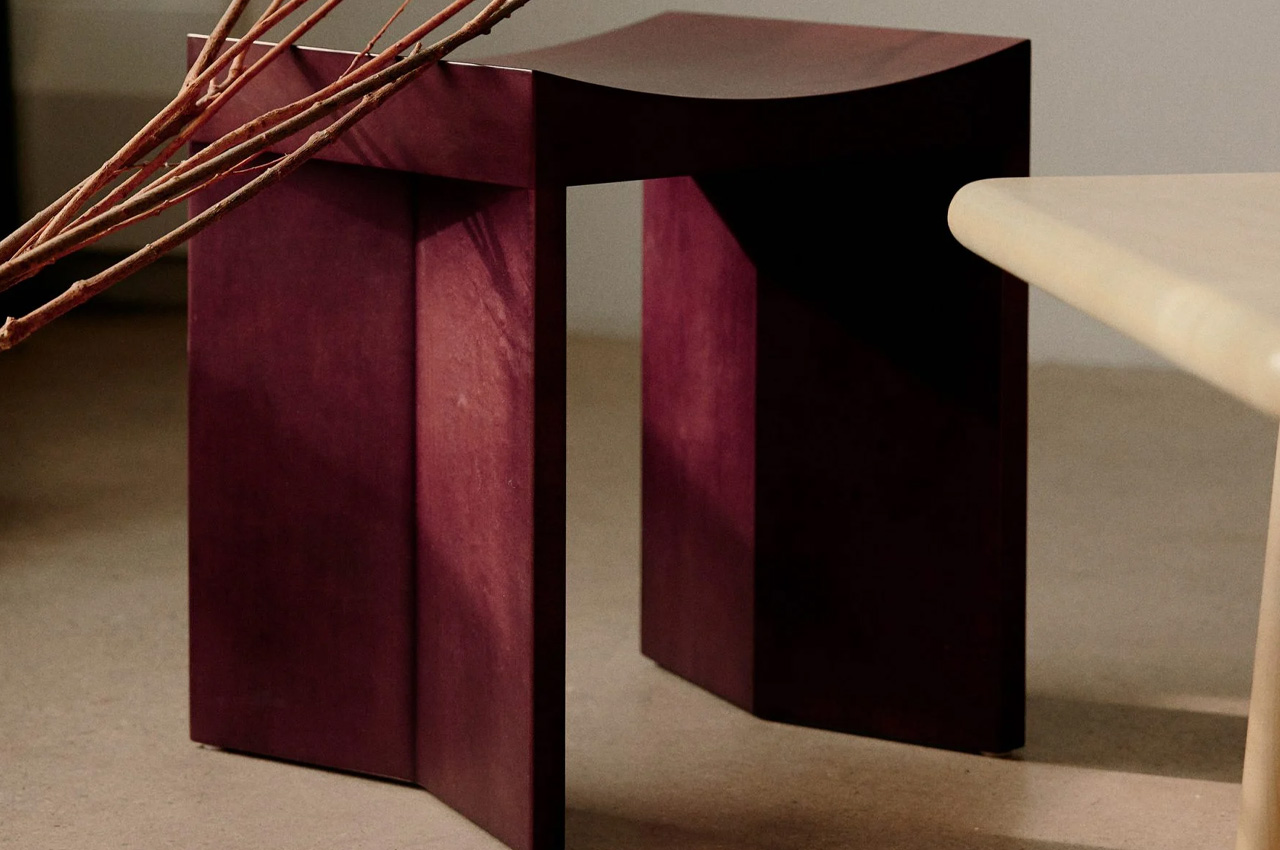 stool，product design，Design，design，Arc stool，