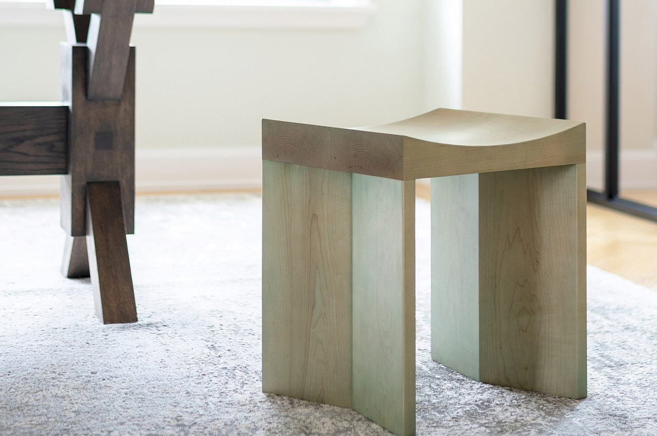 stool，product design，Design，design，Arc stool，