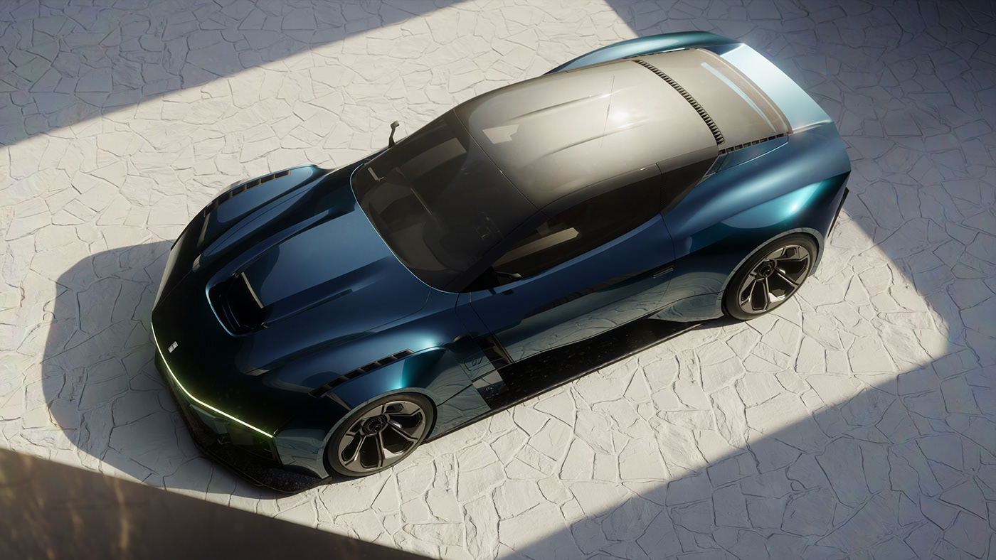 vehicle，Sports car，industrial design，Design，3d，cgi，vehicle，