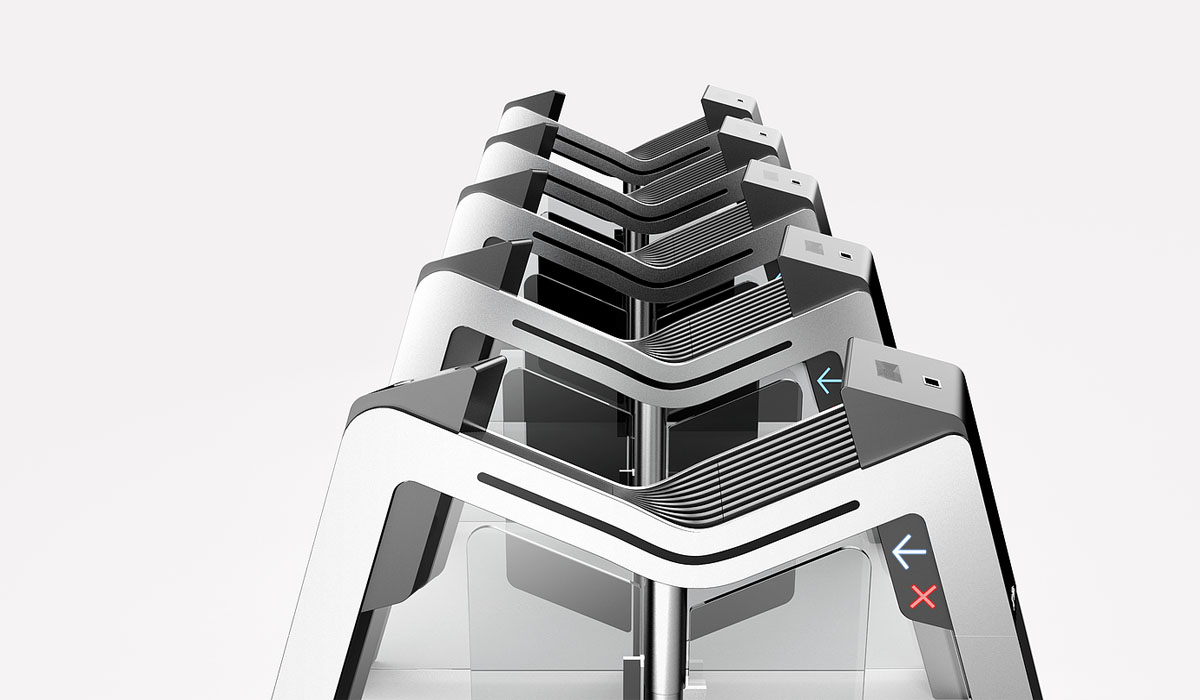 Design of Swing Gate，Intelligent access door design，Pedethrough，Smart travel，