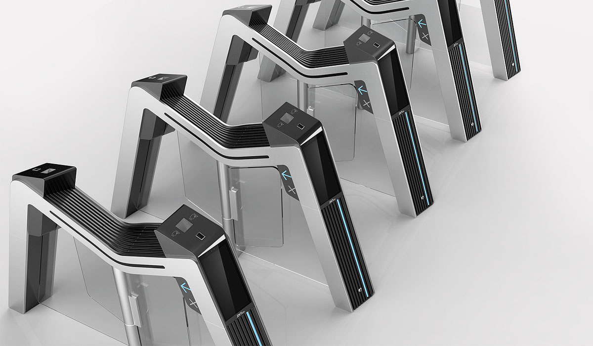 Design of Swing Gate，Intelligent access door design，Pedethrough，Smart travel，