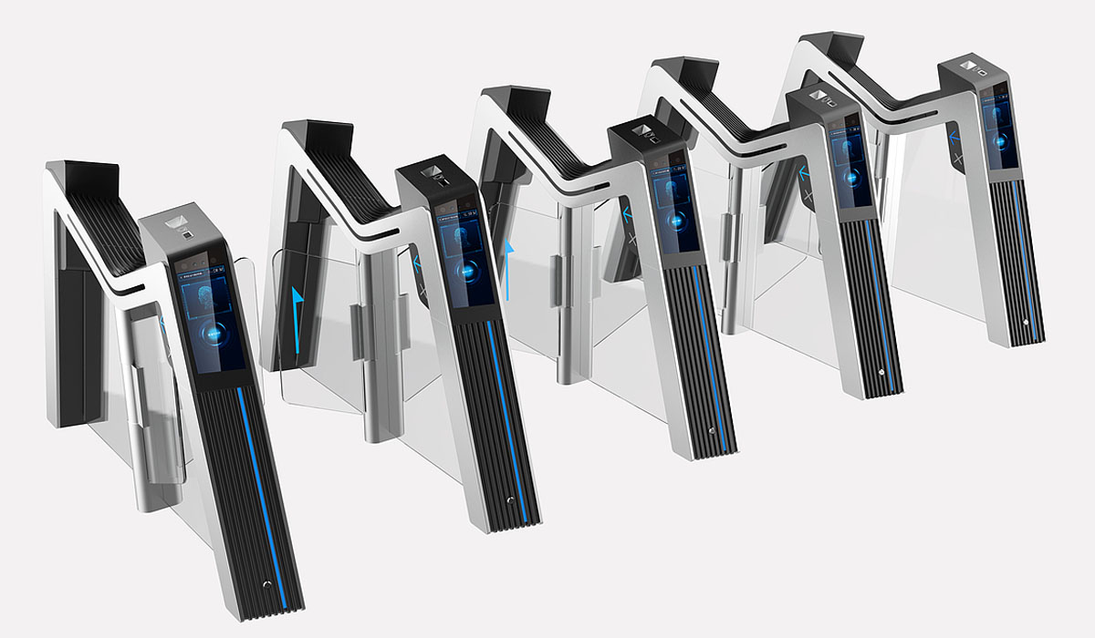 Design of Swing Gate，Intelligent access door design，Pedethrough，Smart travel，