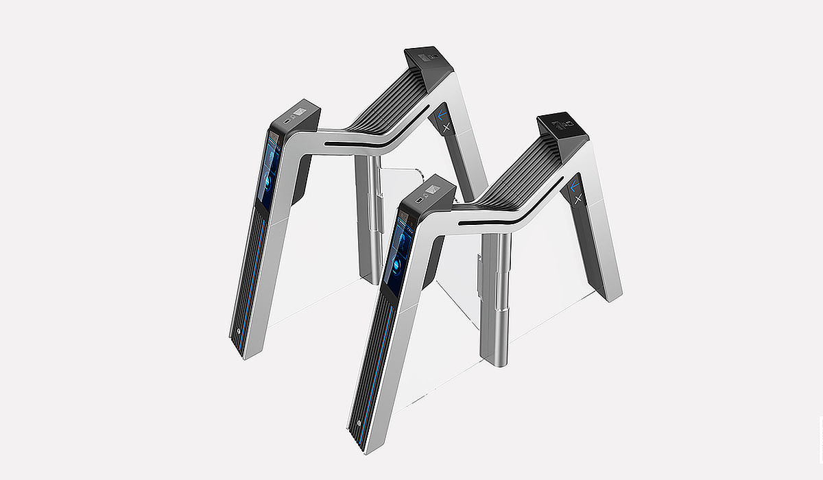 Design of Swing Gate，Intelligent access door design，Pedethrough，Smart travel，