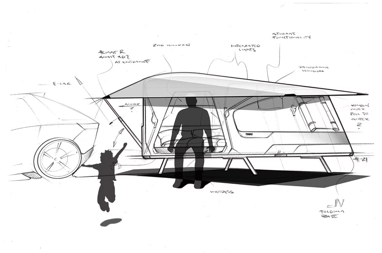 Thule Outset，Tent，Outdoor equipment，originality，