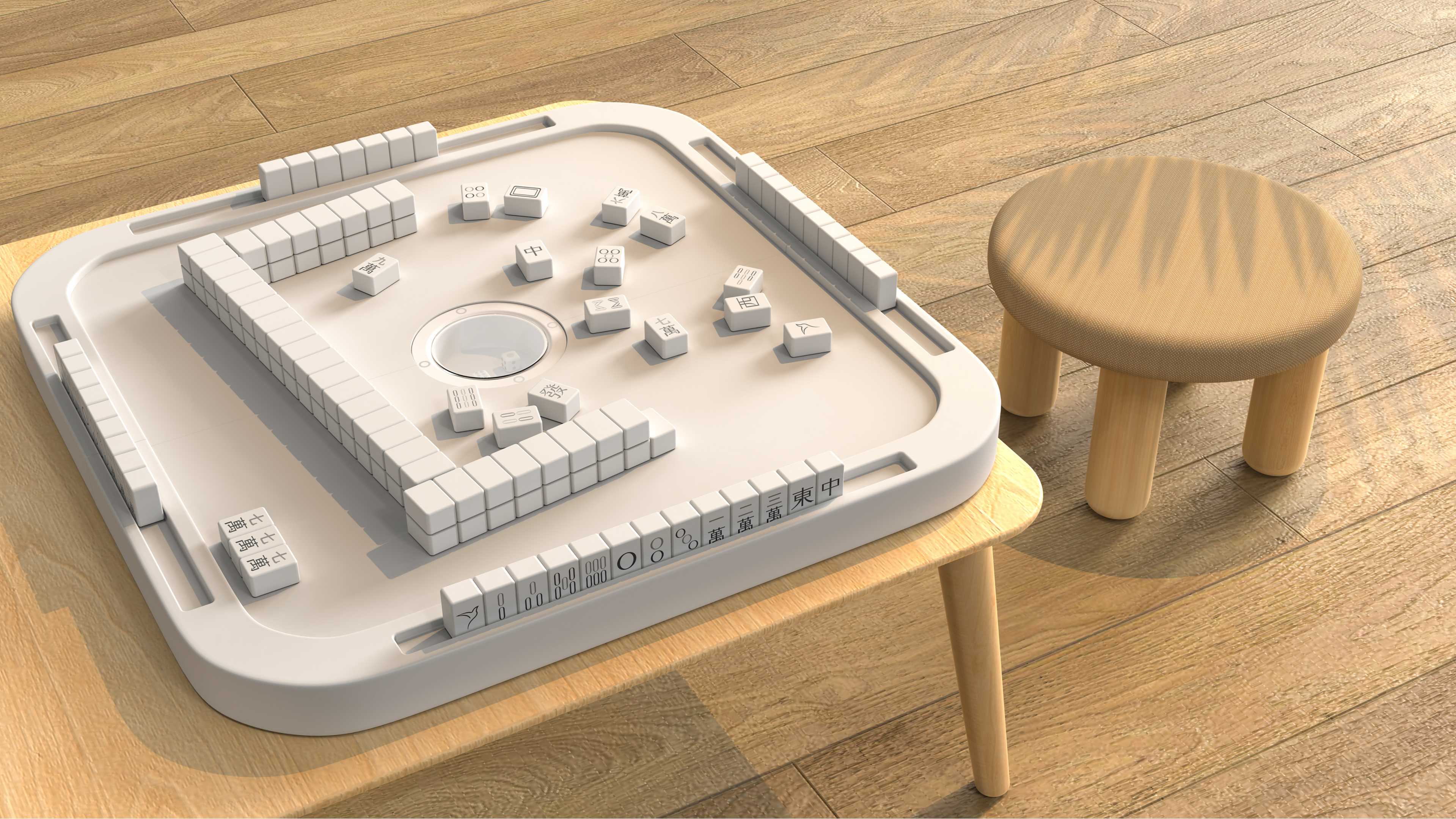 Bluetooth headset，timer，mahjong，Original design，Design thinking，