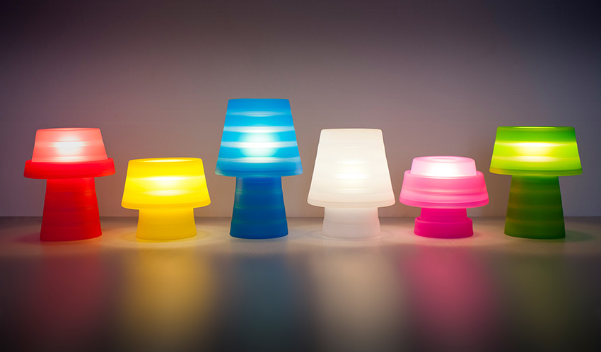 Desk lamp，Millie，Foldable，Save space，Soft material，