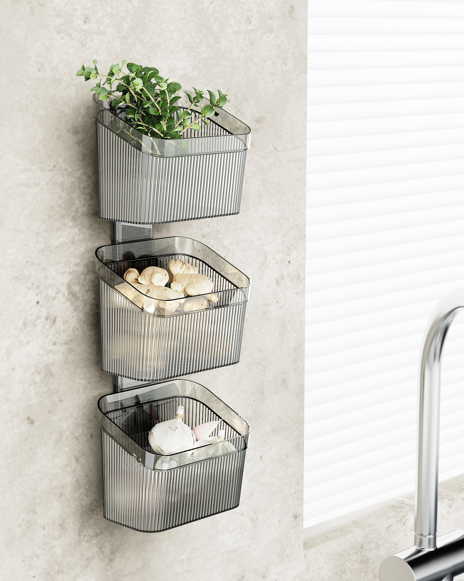 Light Luxury High Transparent PET Horizontal Hanging Vertical Hanging，