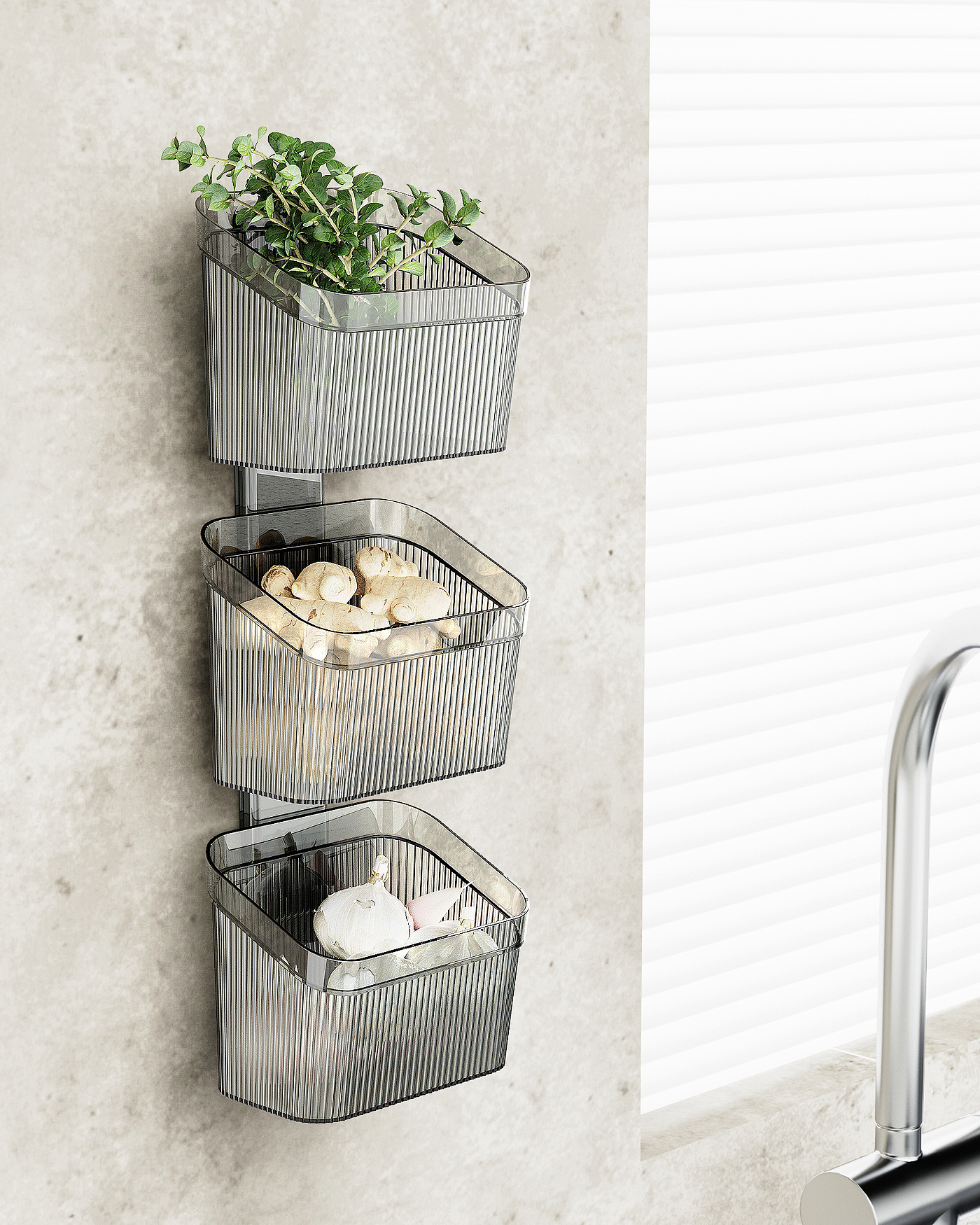 Light Luxury High Transparent PET Horizontal Hanging Vertical Hanging，