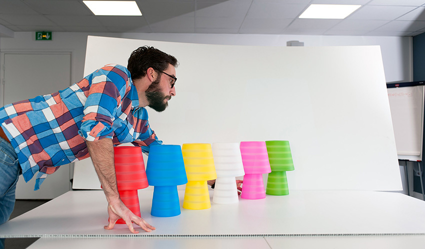 Desk lamp，Millie，Foldable，Save space，Soft material，