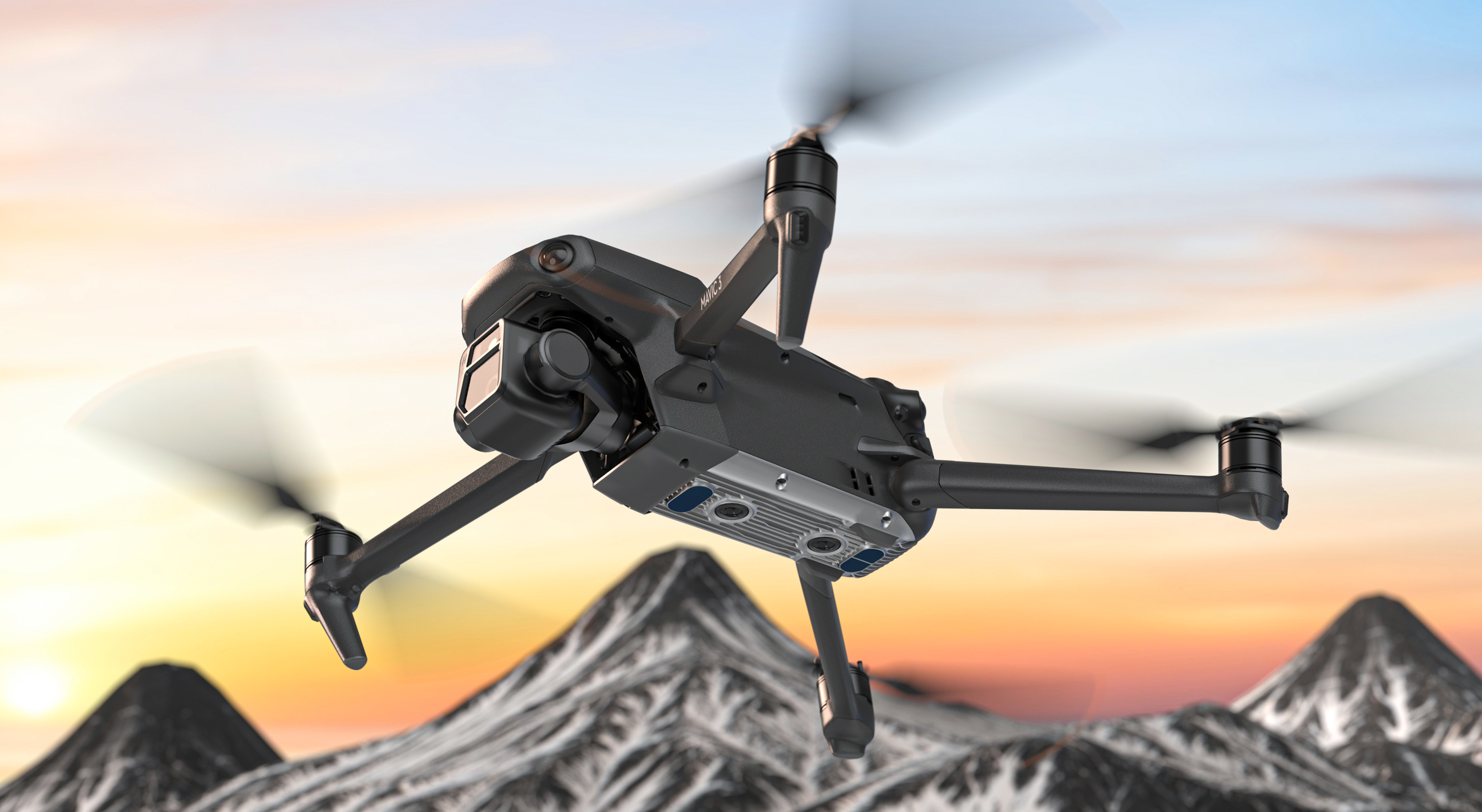 dji ，Render，UAV，