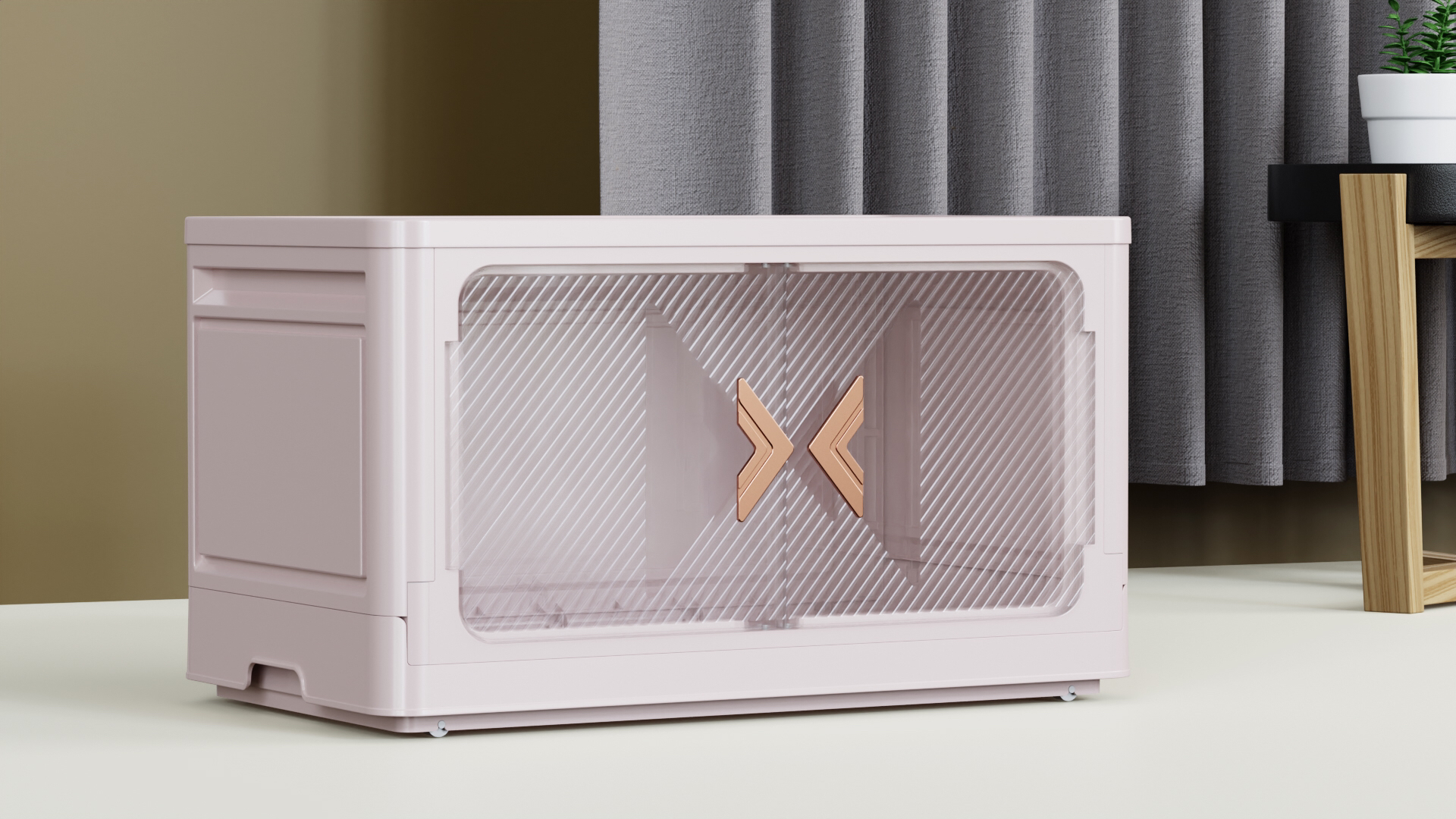 Folding box，Door Panel，panel，handle，Folding box handle，Folding box panel，Storage box door panel，