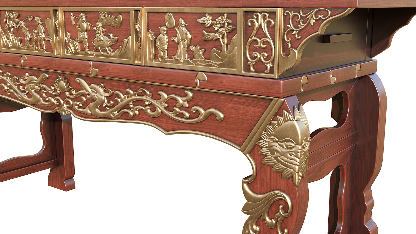 Chinese style，furniture，originality，Design，modeling，Render，animation，video，