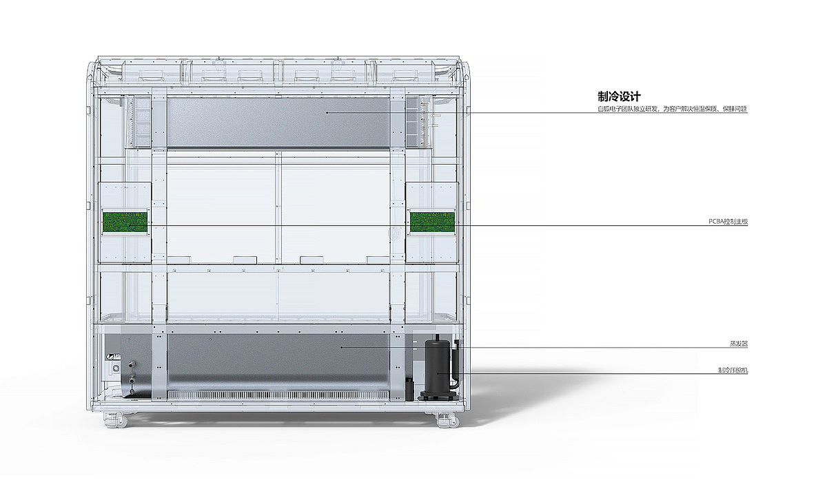 Design of Medical Blood Filter White Cabinet，blood filter white，Blood storage equipment，medical apparatus and instruments，Medical industry design，Medical equipment design，