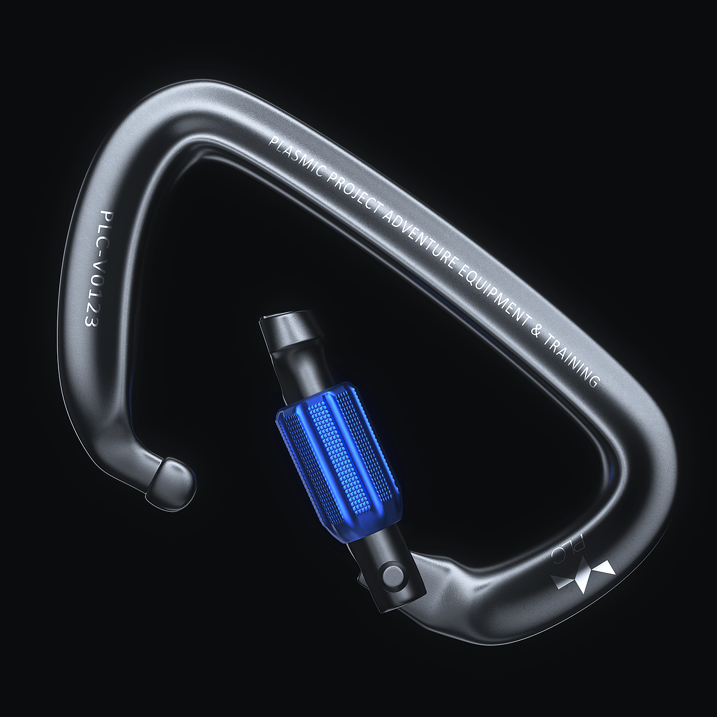 3d模型，cgi，登山，竖钩，Carabiner，plc，