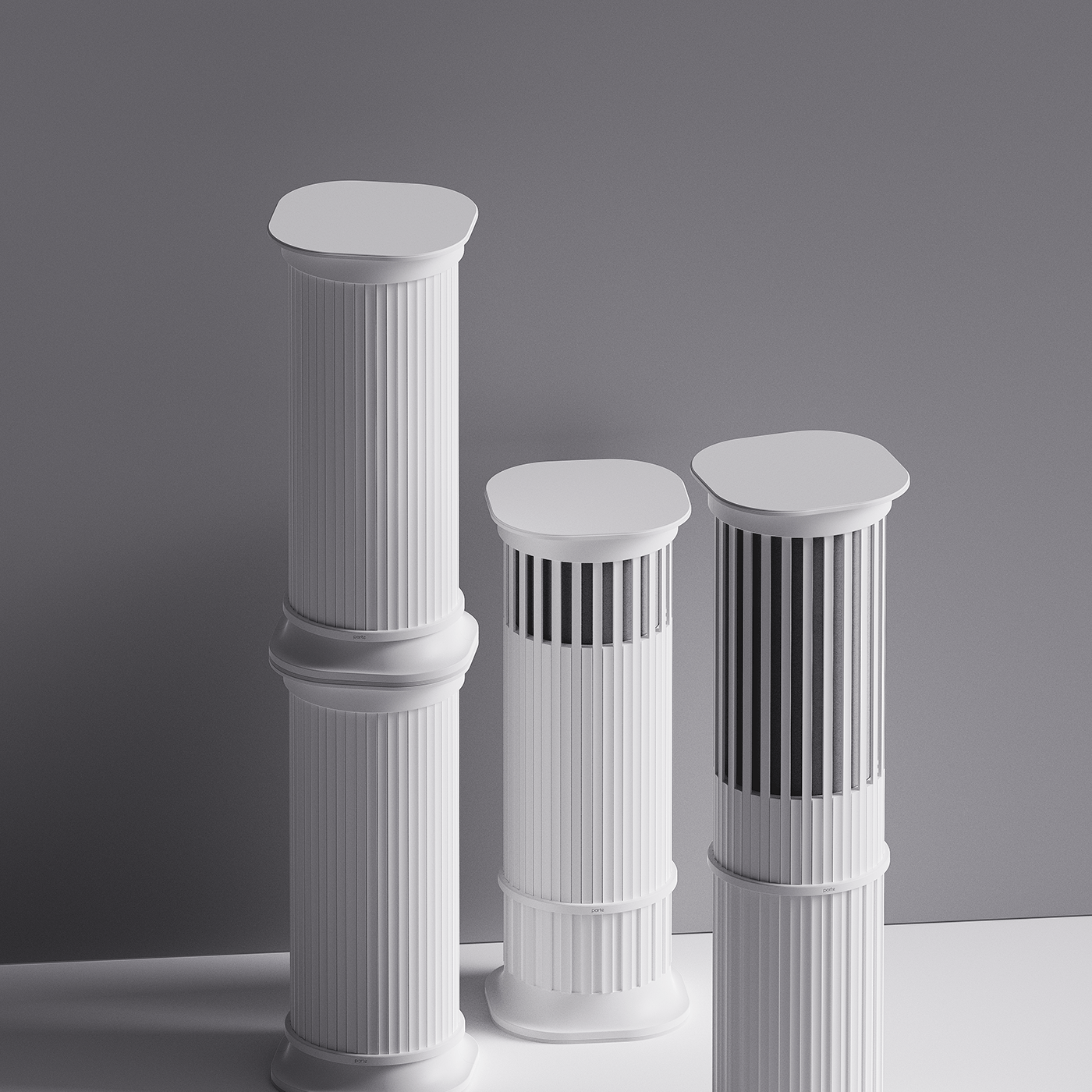 PARTE，speaker，Digital，electronic product，Roman column，loudspeaker box，