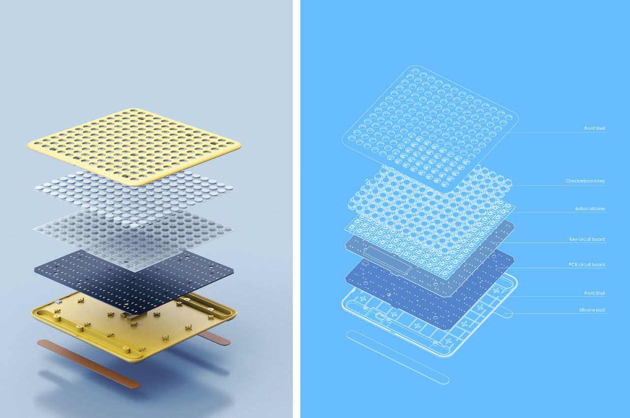 checkerboard，product design，Design，Intelligent chessboard，the game of go，