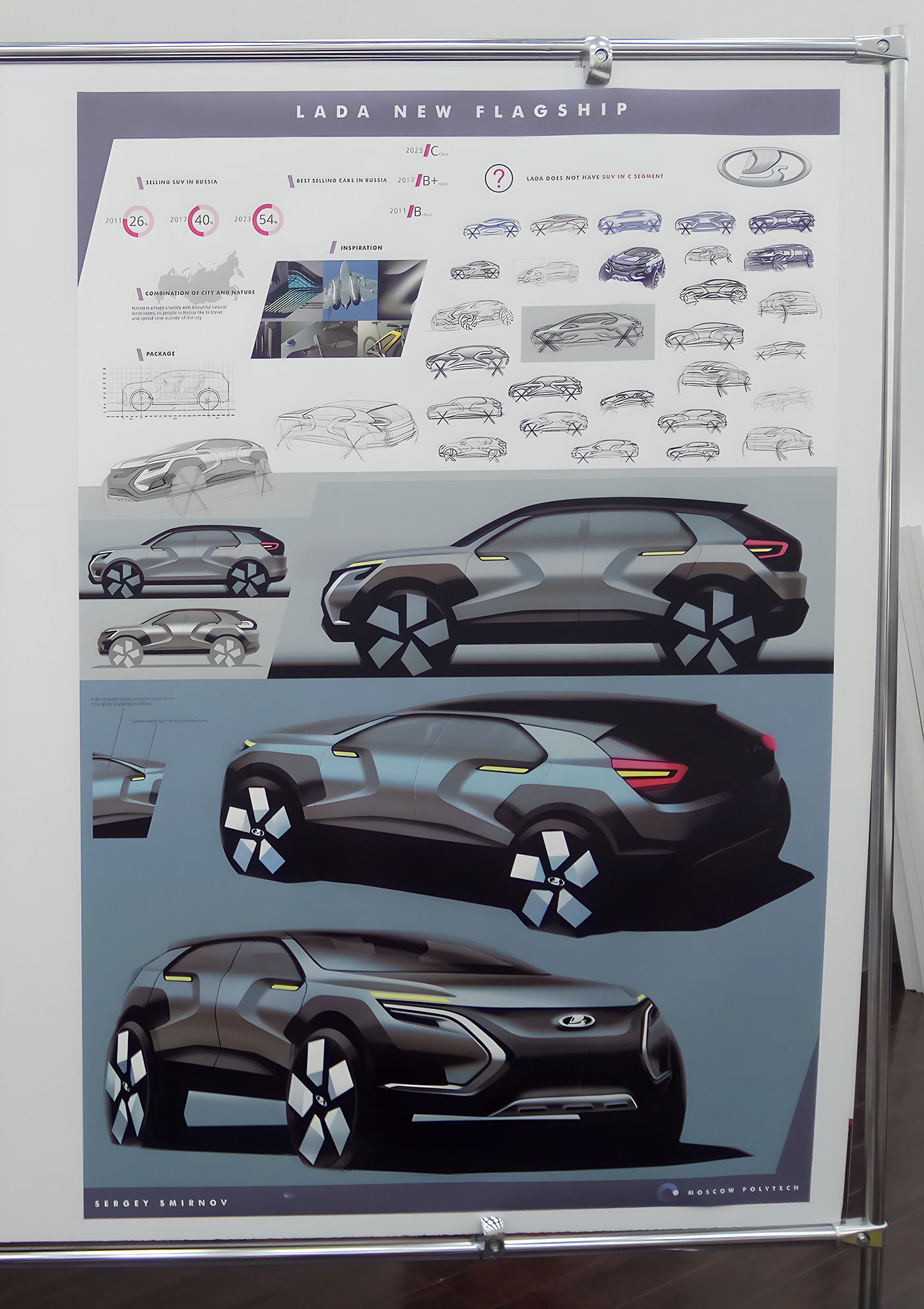 suv，LADA Next，flagship，automobile，Draft hand-painted，