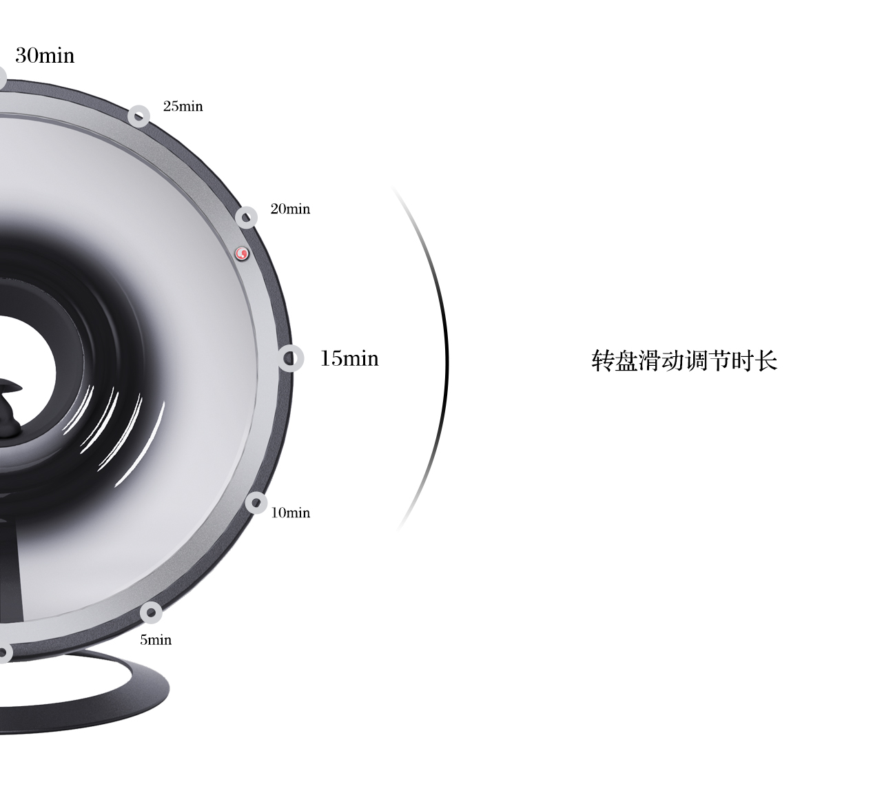 Cultural and creative design，product design，Chronograph Clock，Office products，learn good things，