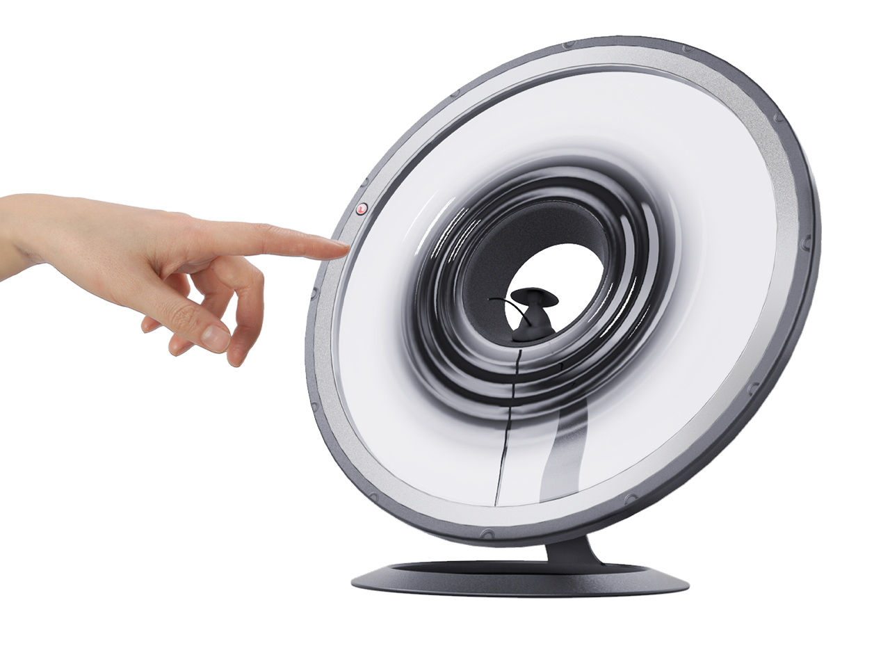 Cultural and creative design，product design，Chronograph Clock，Office products，learn good things，