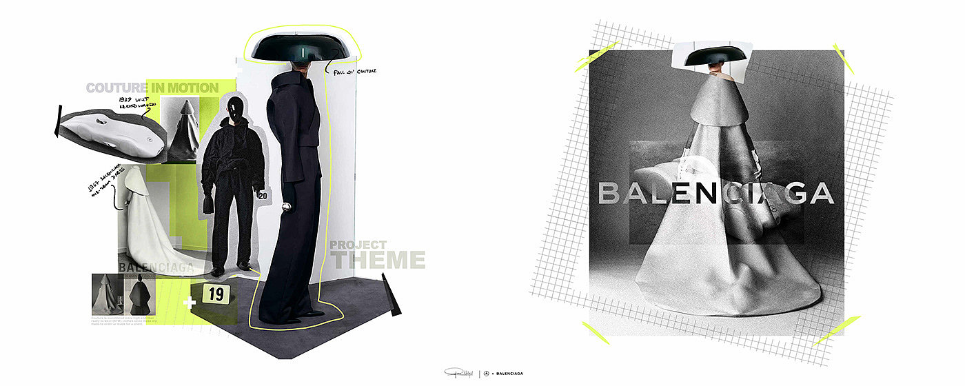 Balenciaga，奔驰，高定，设计，联合，