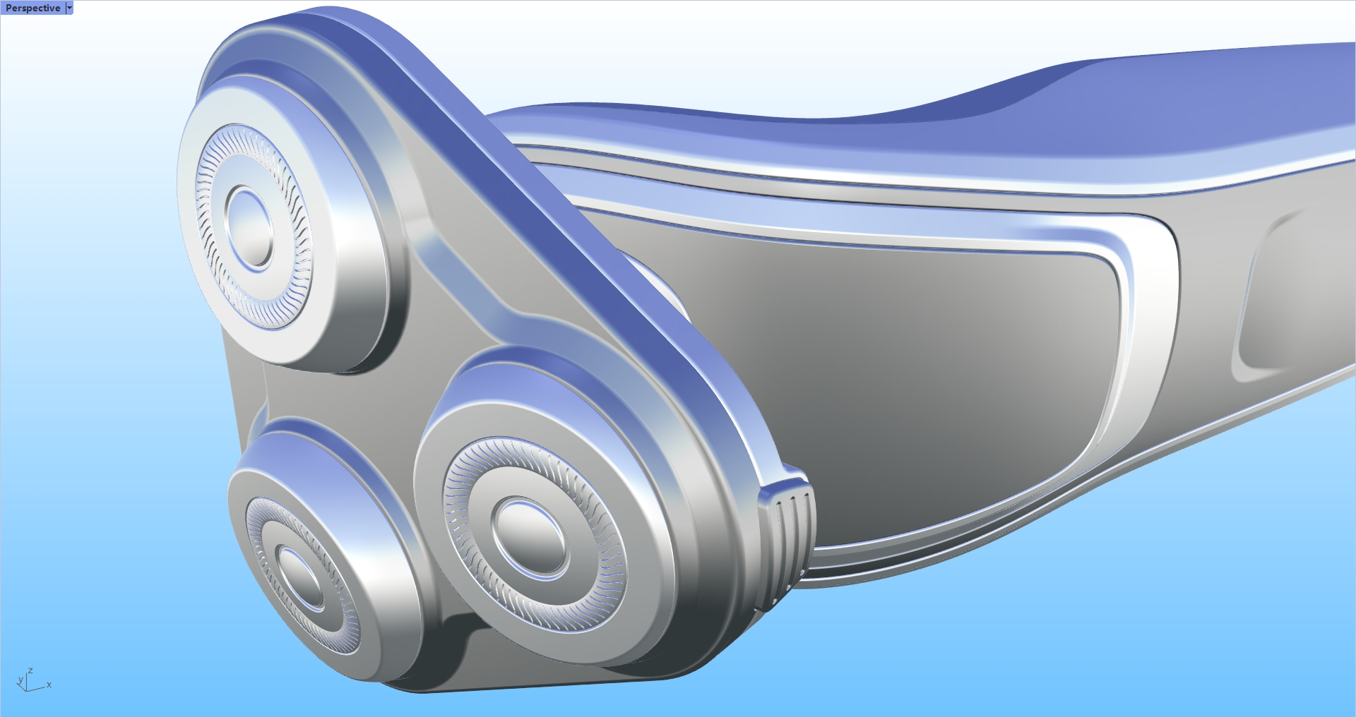 razor，Rhinoceros modeling，Rhino tutorial，Design，modeling，Tutorial sharing，