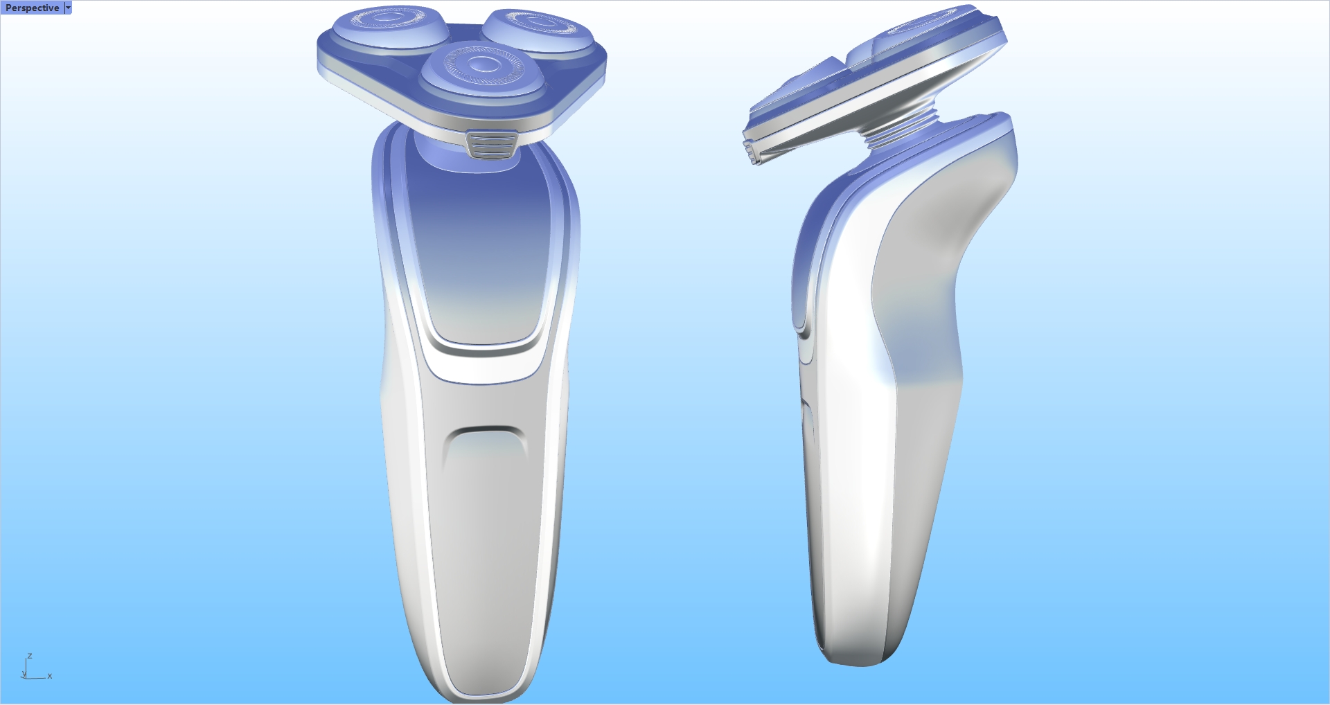 razor，Rhinoceros modeling，Rhino tutorial，Design，modeling，Tutorial sharing，