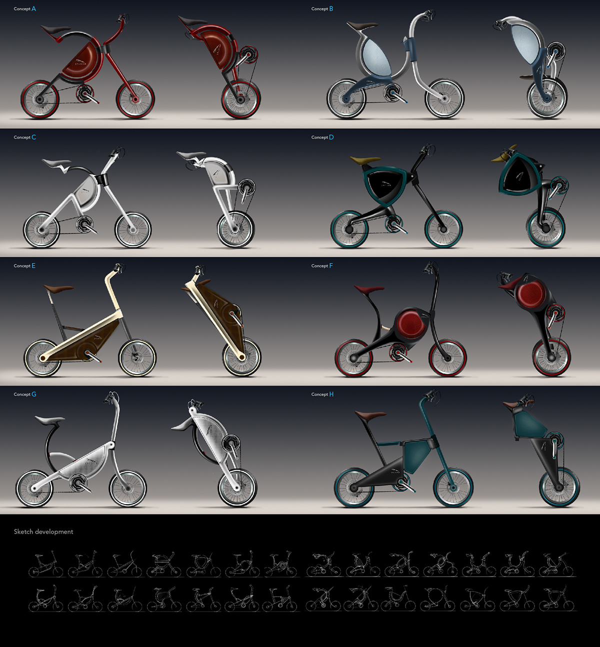 traffic，Bicycle，Scooter，Bicycle，Retro，fold，