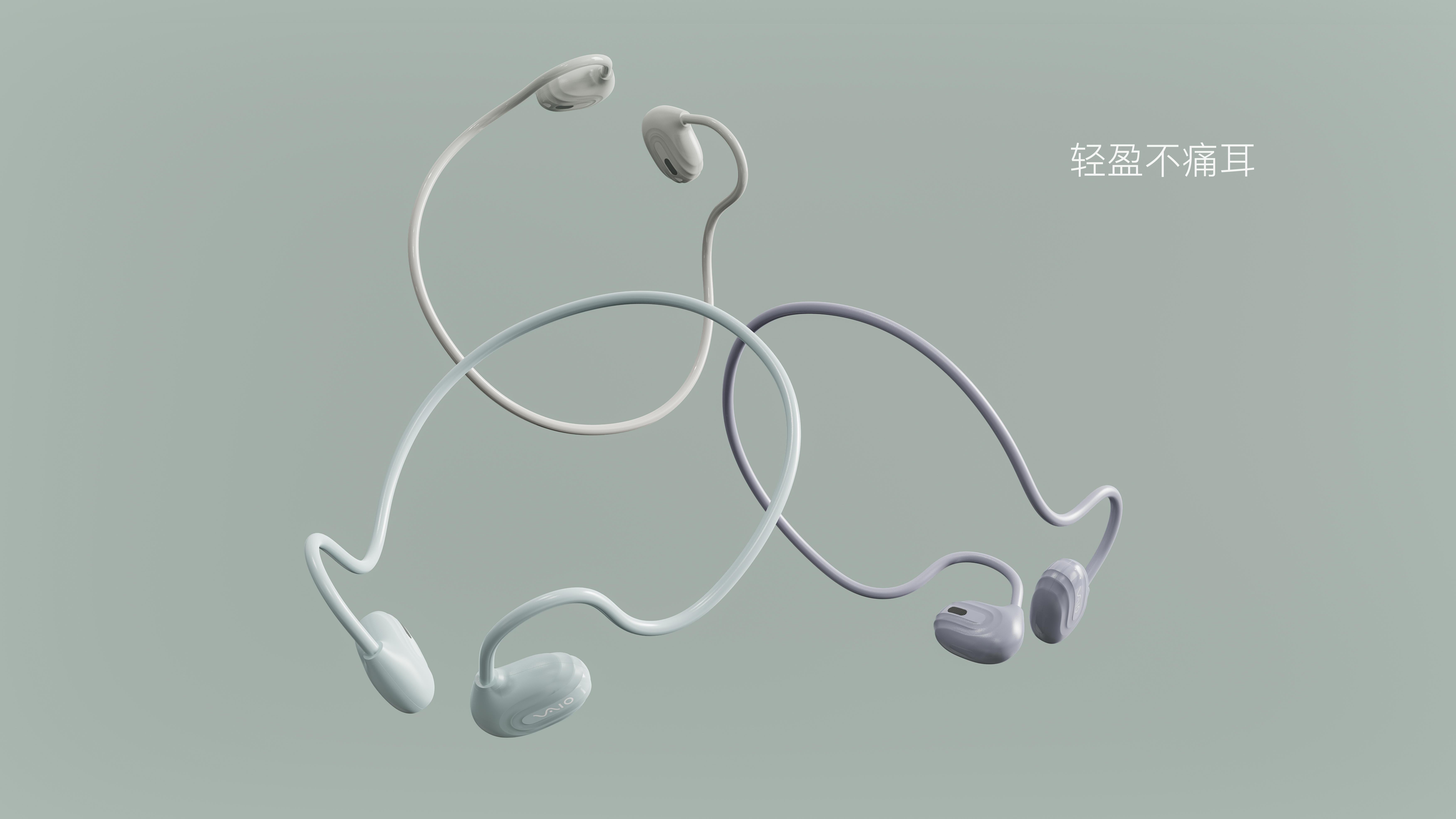 Air conduction，Open Bluetooth Headset，Bluetooth headset，ows，Original design，