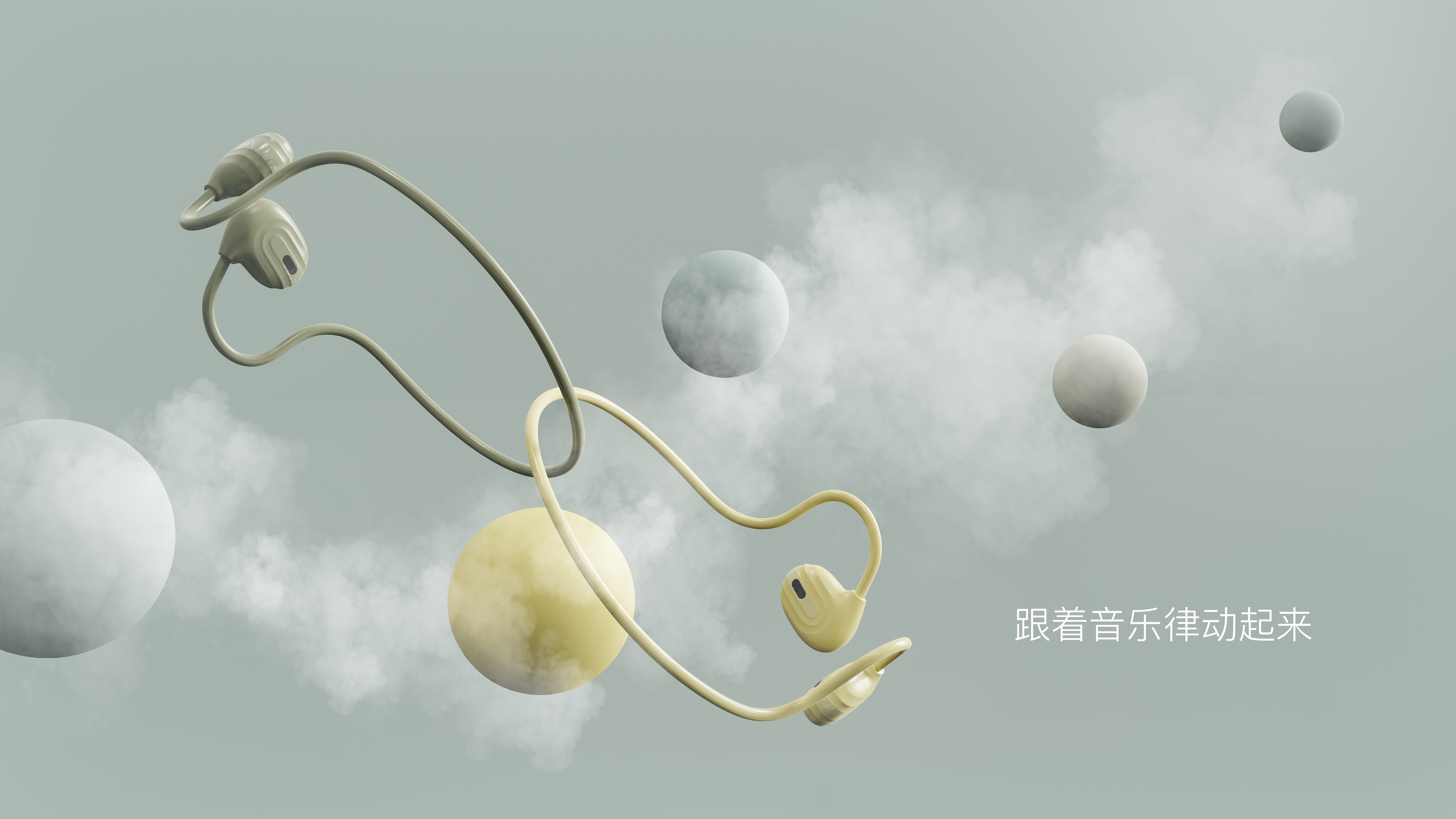 Air conduction，Open Bluetooth Headset，Bluetooth headset，ows，Original design，