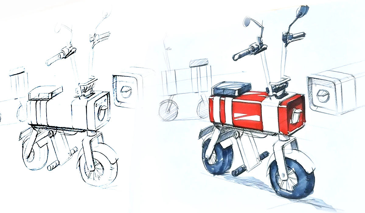 Motorcycles，Motorcycle design，Electric vehicle，Intelligent travel，product design，industrial design，