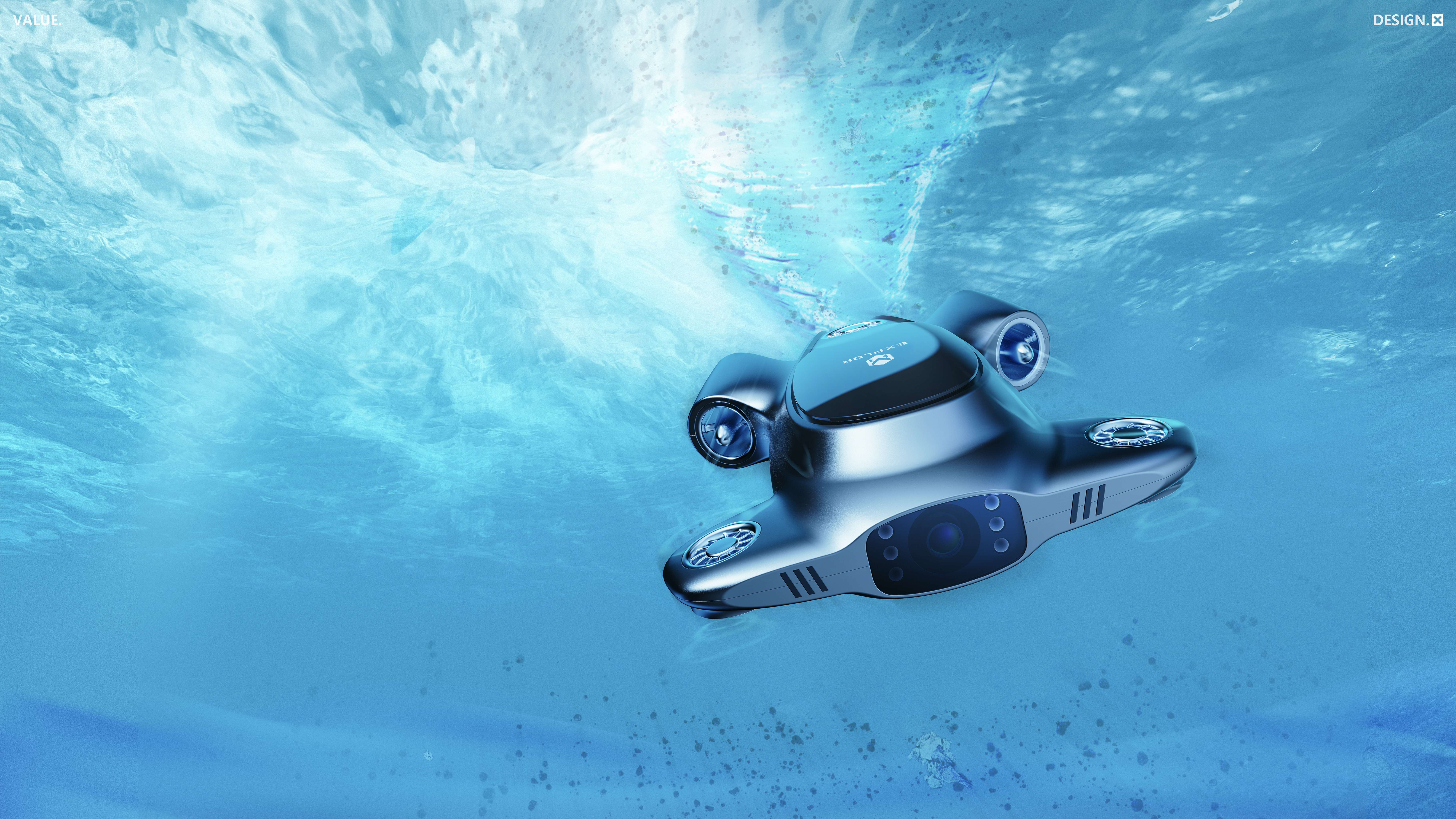 Underwater robots, industrial products，