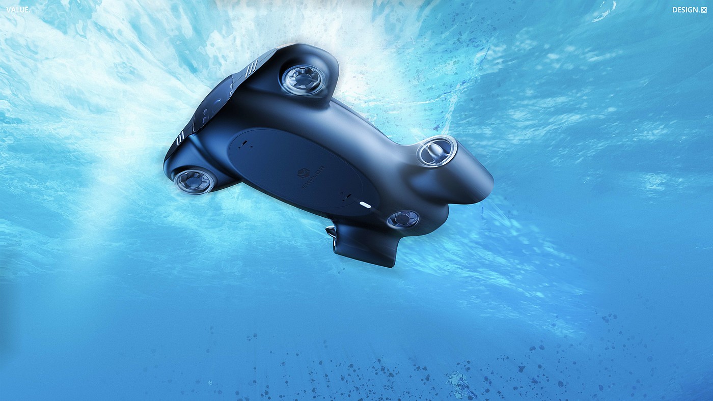 Underwater robots, industrial products，