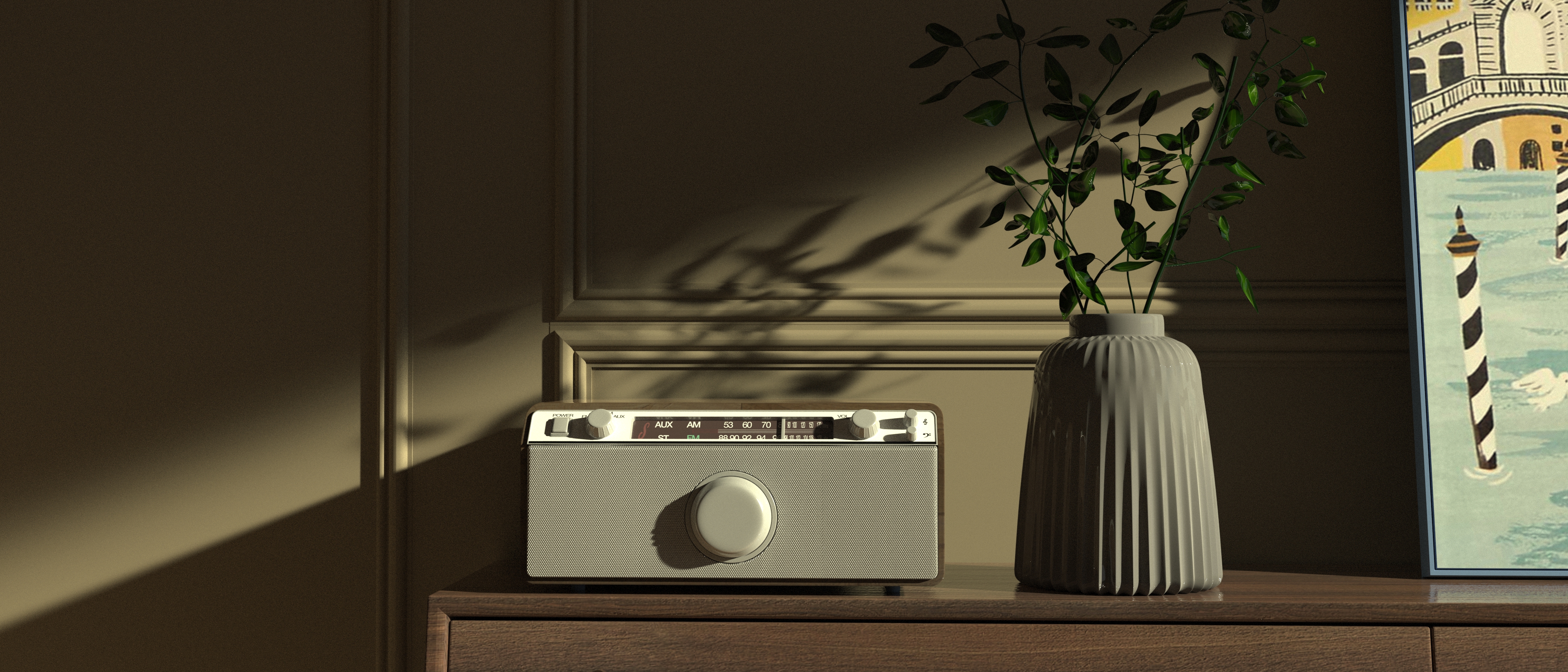 Modeling and rendering，