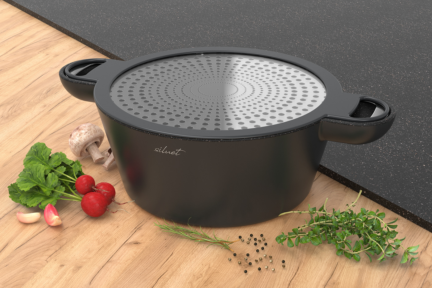 SILUES，pot，multi-function，