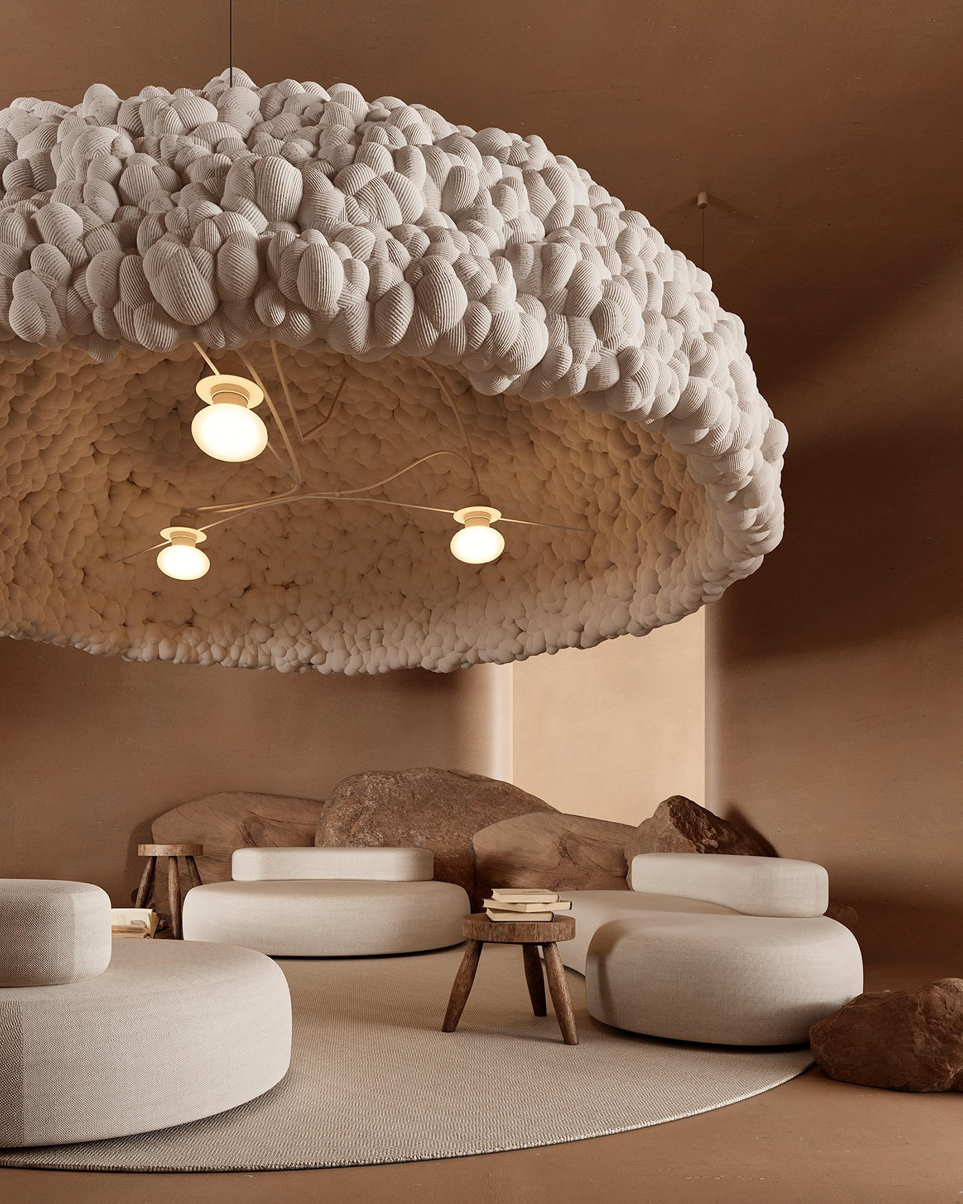 Architecture，inside the city，Design，3dmax，visualization，bedroom，modern，kitchen，