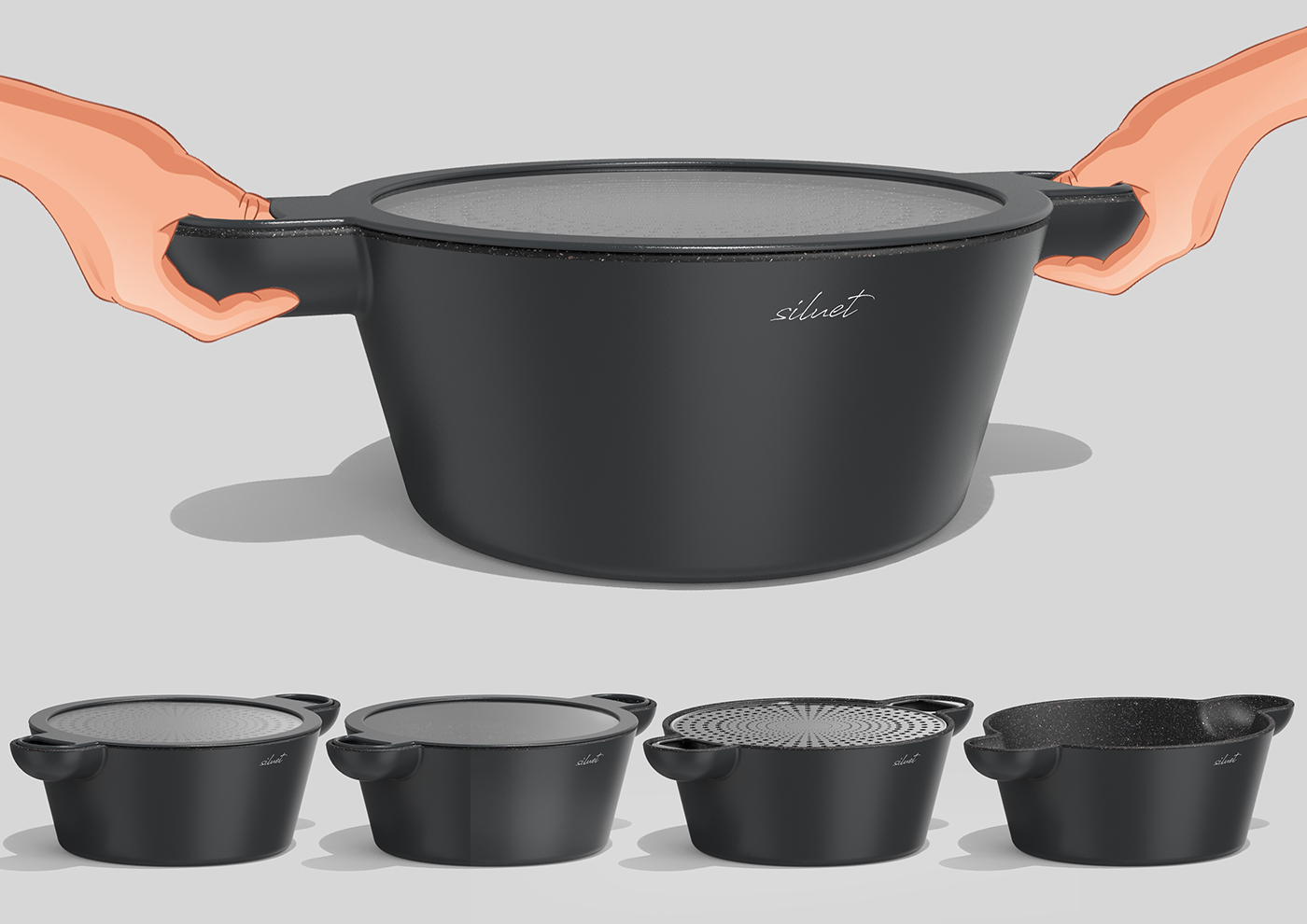 SILUES，pot，multi-function，