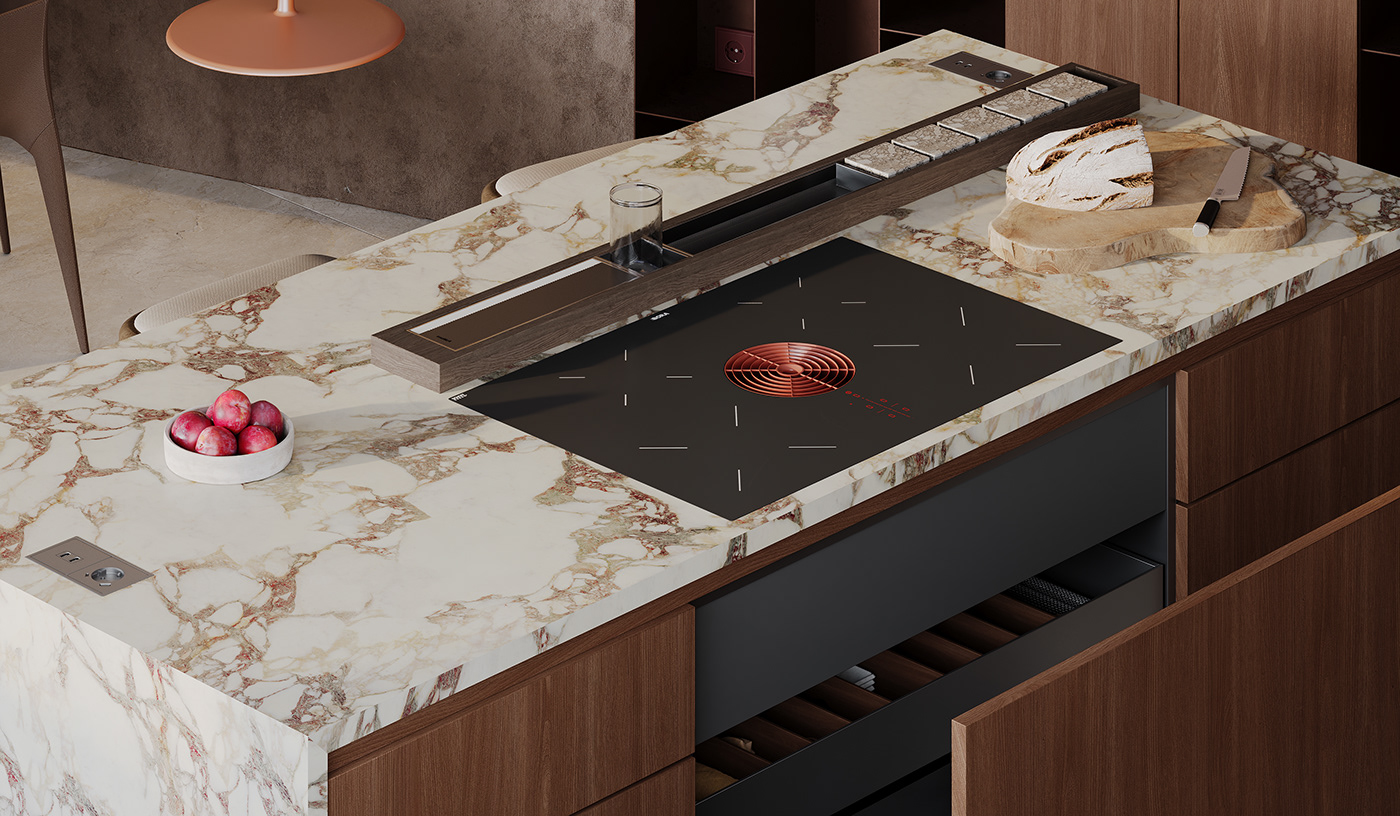 indoor，Interior design，apartment，kitchen，design，