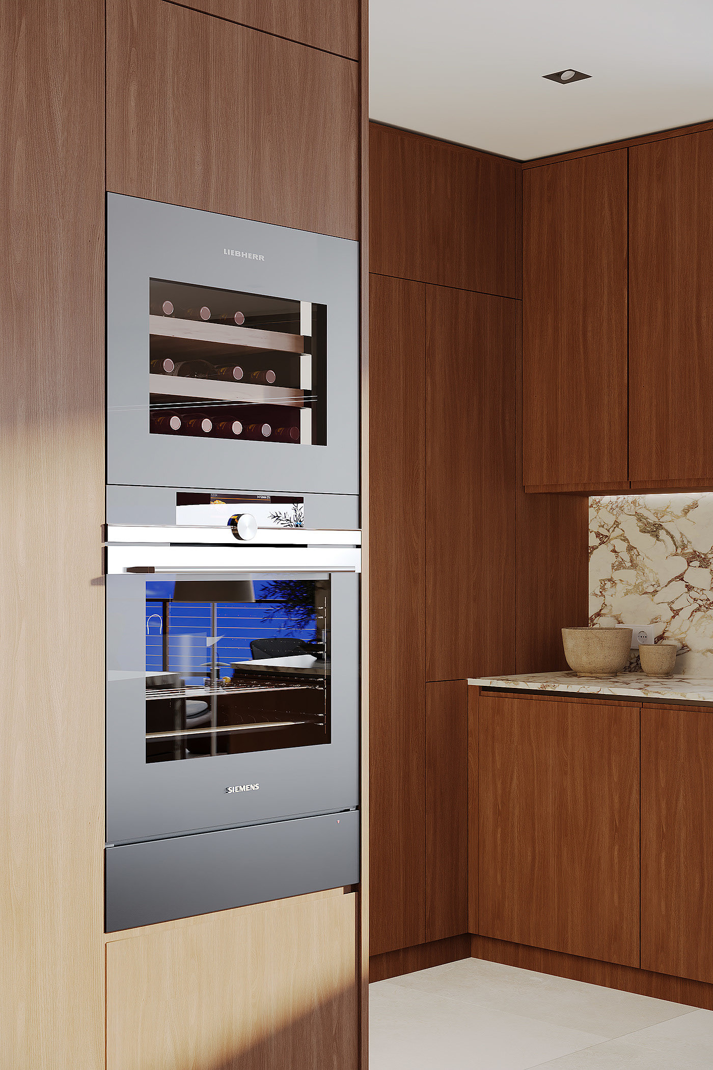 indoor，Interior design，apartment，kitchen，design，