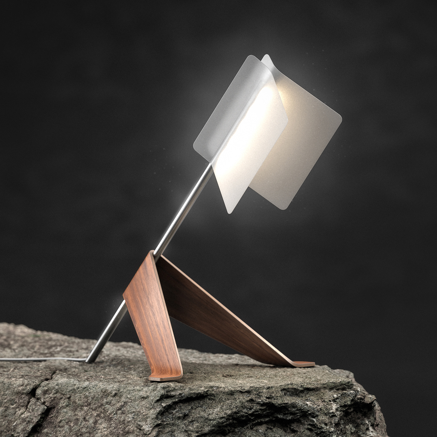 Keyshot rendering，Office chair，Reading lamp，"Open Book"，